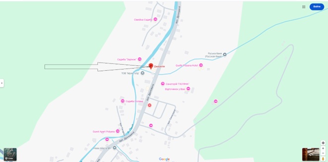 Готельний комплекс, загальною площею: 341,9 кв.м., що в цілому складається з: котедж, літ. ``А``, загальною площею 52,40 кв.м., котедж, літ. ``Б``, загальною площею 62,70 кв.м., котедж, літ. ``В``, загальною площею 62,40 кв.м., котедж, літ. ``Г``, загальною площею 54,80 кв.м., котедж, літ. ``Д``, загальною площею 54,80 кв.м., котедж, літ. ``Е``, загальною площею 54,80 кв.м., який розташований за адресою: Закарпатська обл., Свалявський р., с. Поляна, вулиця Духновича, 131а (інвентарний № 932691819) та земельна ділянка, загальною площею 0,12 га, кадастровий номер 2124084401:05:001:0003, цільове призначення: для будівництва та обслуговування об``єктів туристичної інфраструктури та закладів громадського харчування(для комерційного використання), яка розташована за адресою: Закарпатська обл., Свалявський р., с. Поляна, вулиця Духновича, земельна ділянка 131а (інвентарний № 932691820)